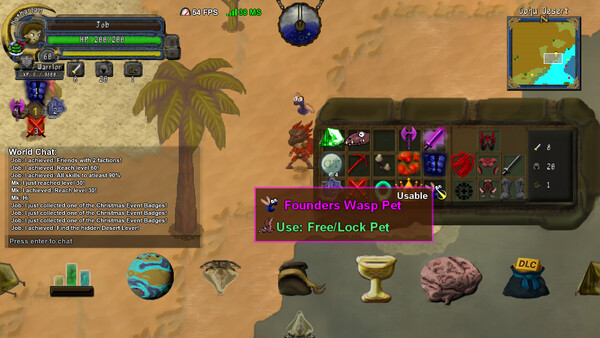 Swords & Crystals - Founders Wasp Pet screenshot 3