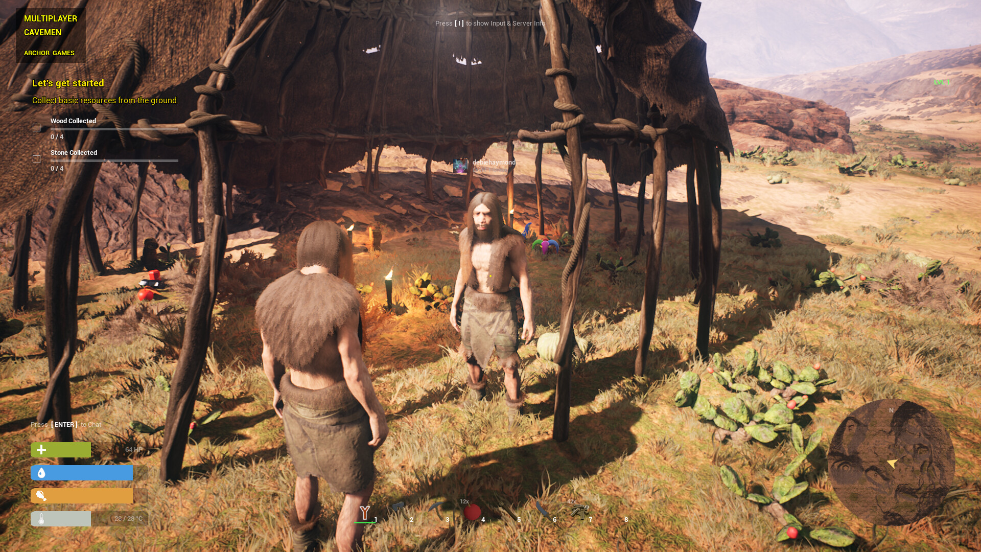 MULTIPLAYER CAVEMEN Featured Screenshot #1