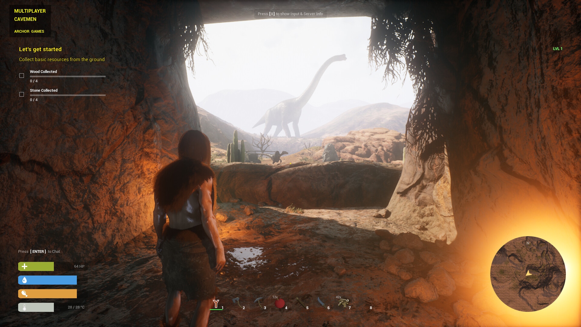 MULTIPLAYER CAVEMEN screenshot #9