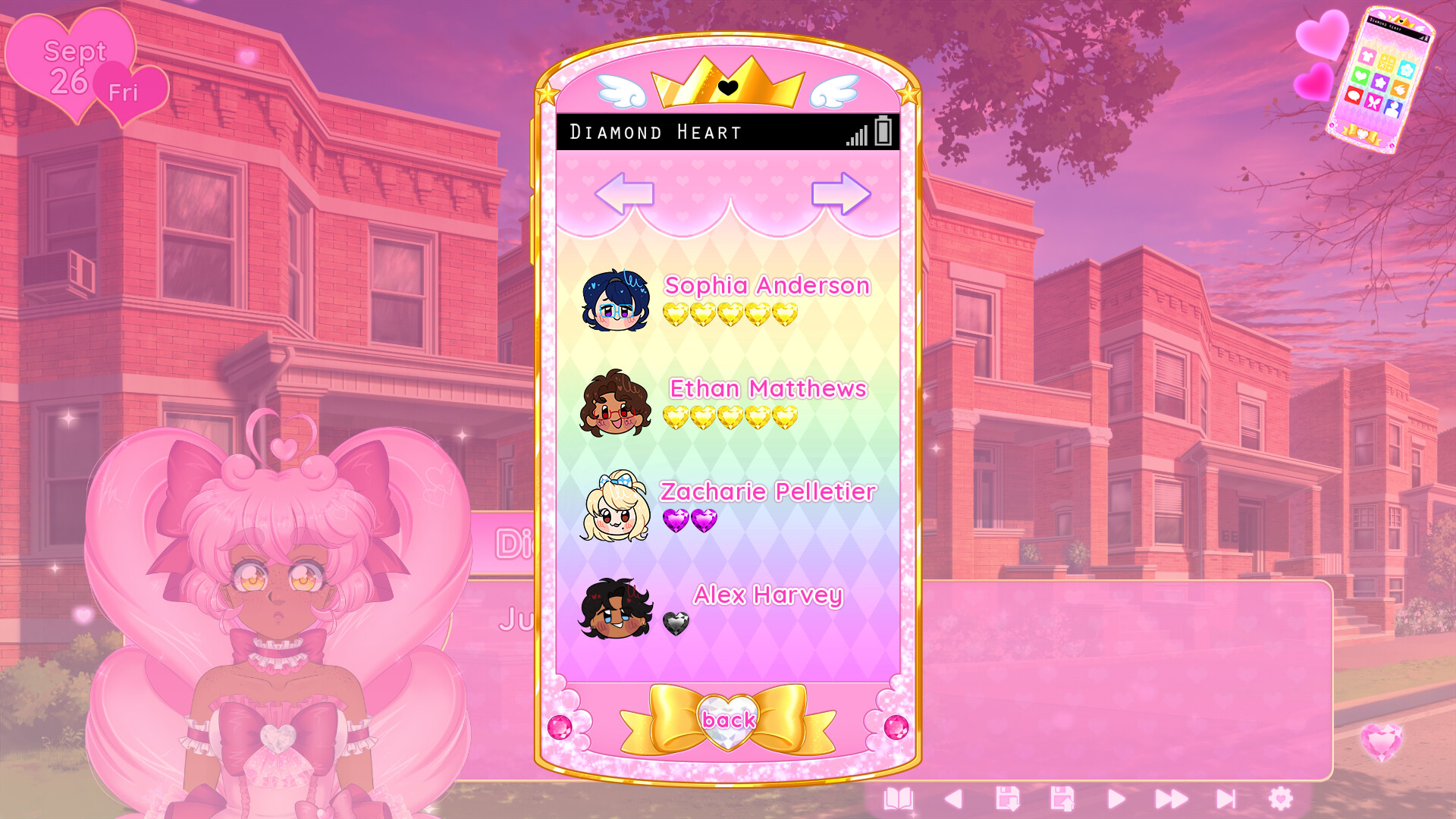 Magical Warrior Diamond Heart screenshot 4