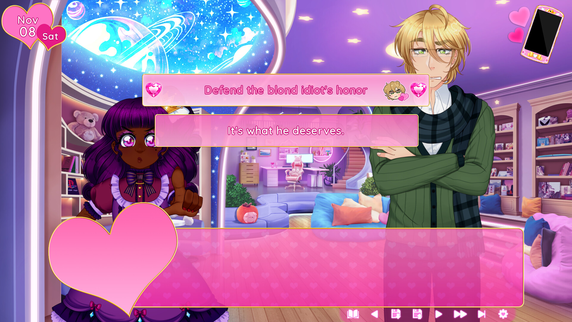 Magical Warrior Diamond Heart screenshot 2