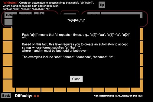 Finite State Automaton Challenges 2.