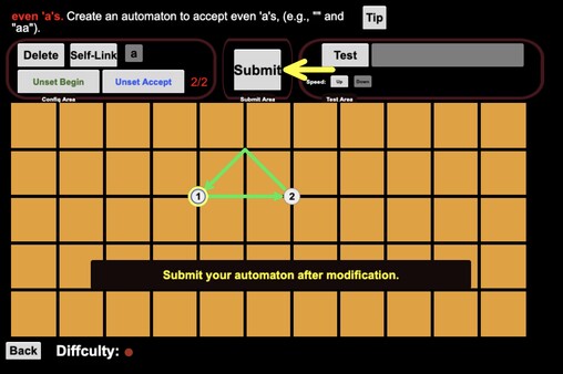 Finite State Automaton Challenges 2.