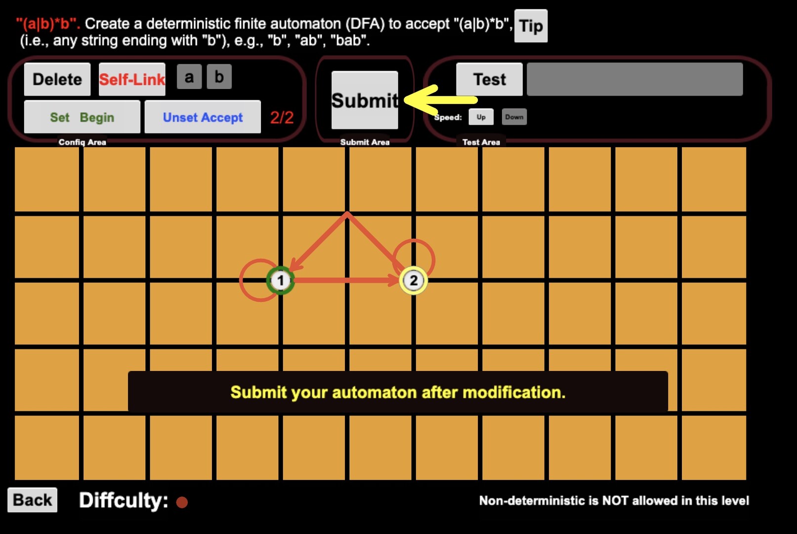 #3. Finite State Automaton Challenges 2 (Steam) By: Tramolly Game