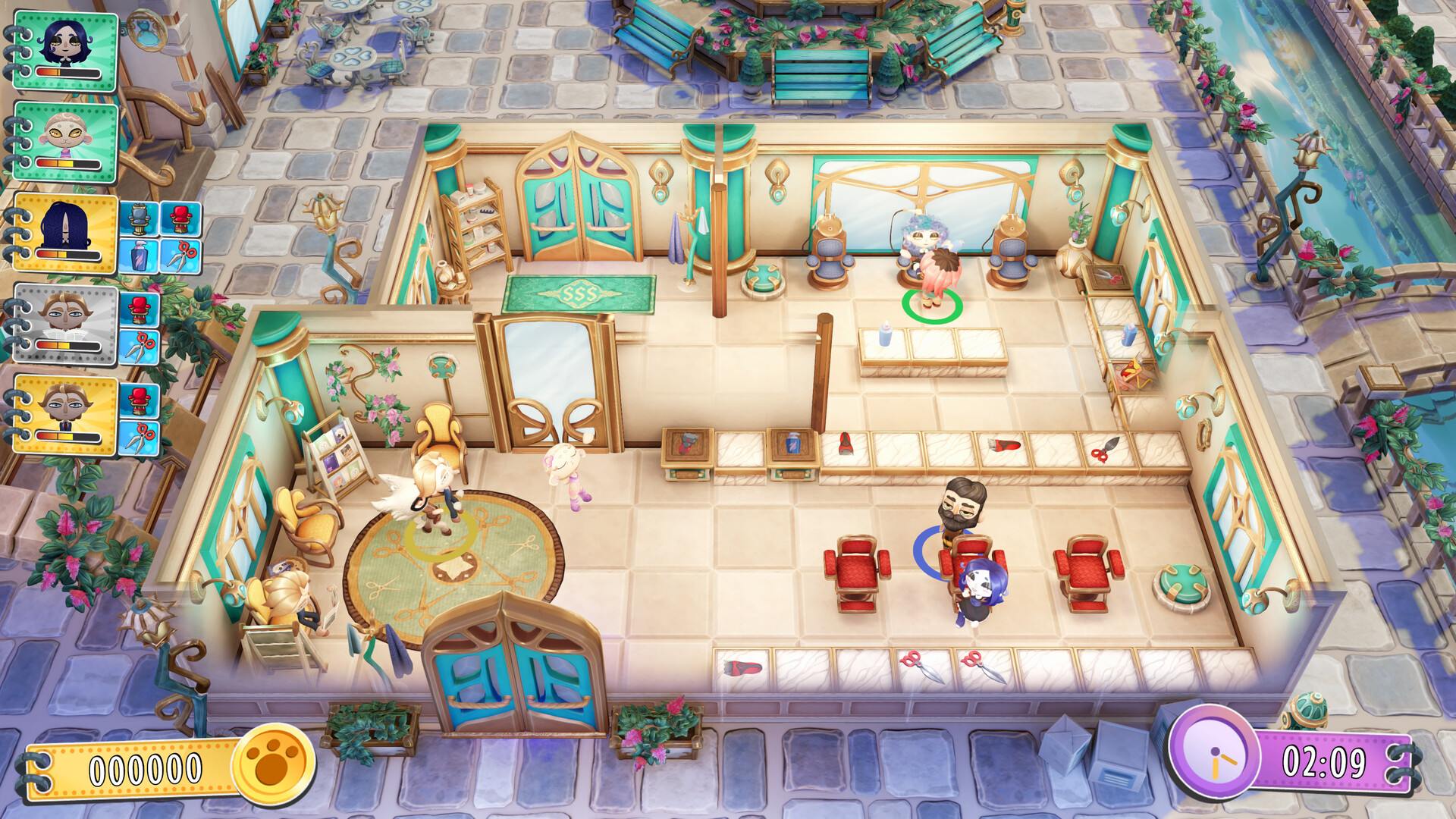 Barber Party screenshot #4