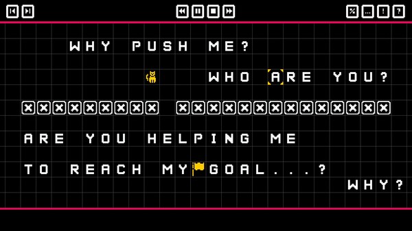 Push The Cat with WASD.