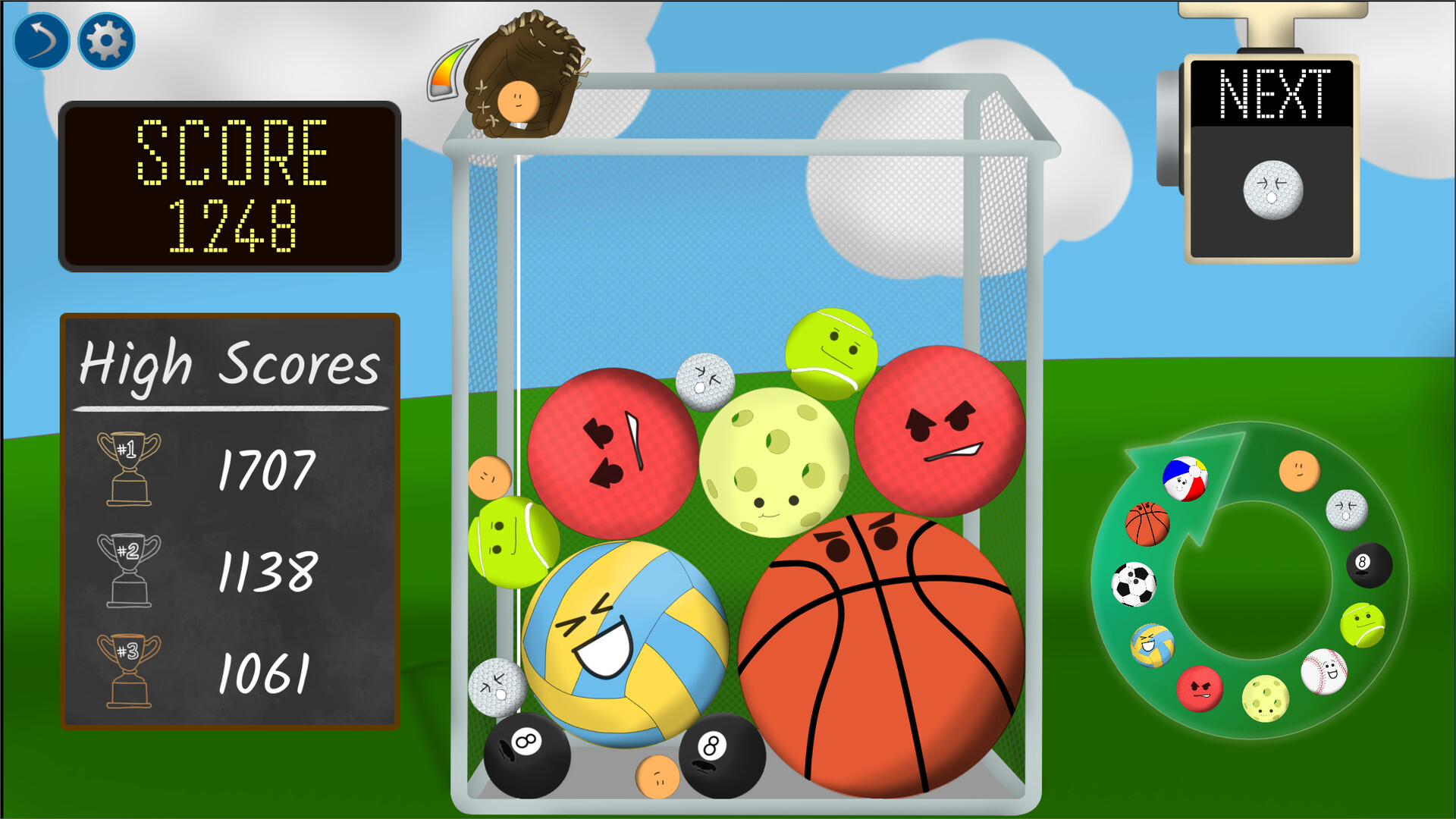 #1. Bubble Ball! (Steam) 由: MadSun Games