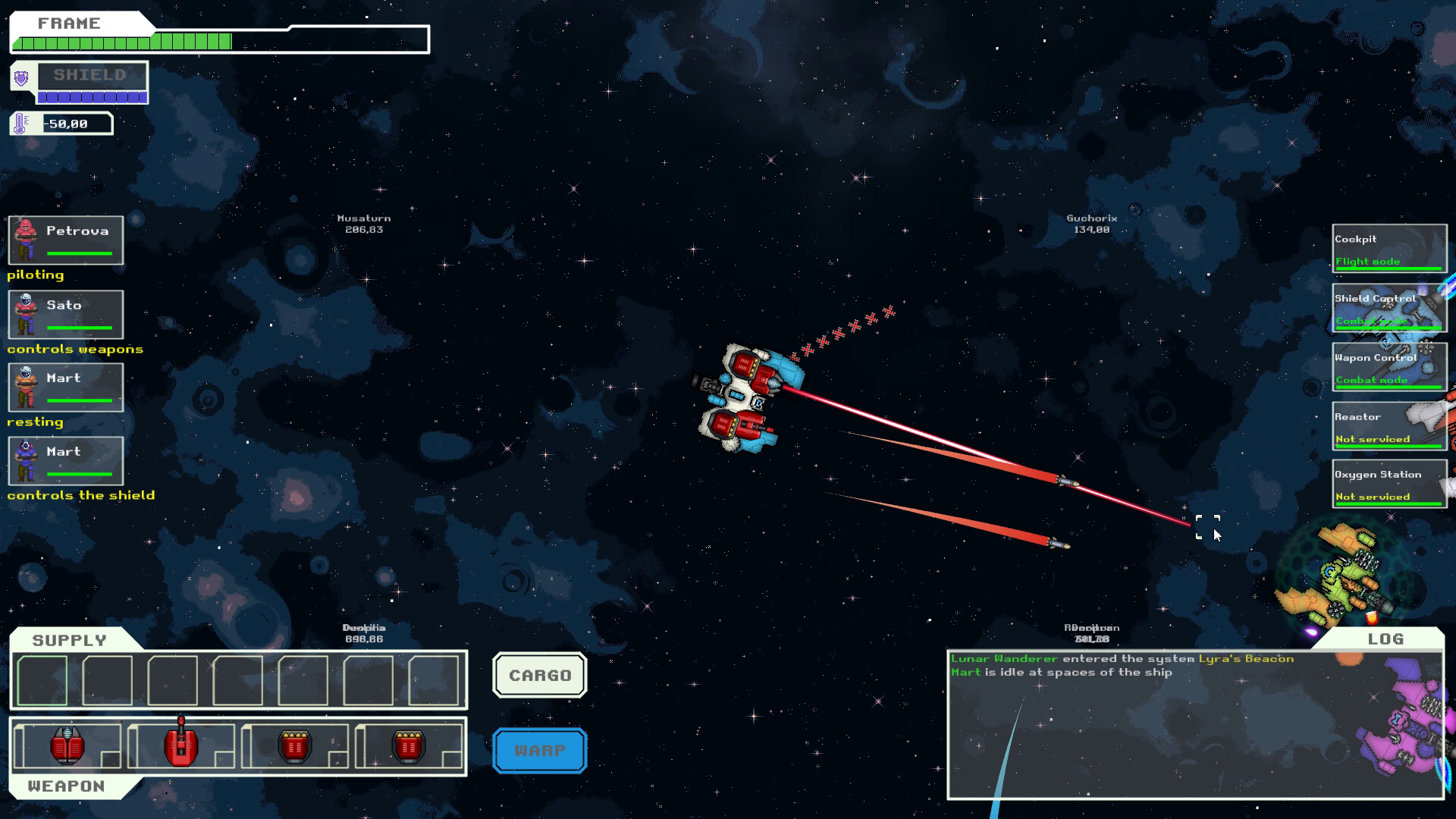 LTA: Light-years! Thrusters! Action! screenshot #1