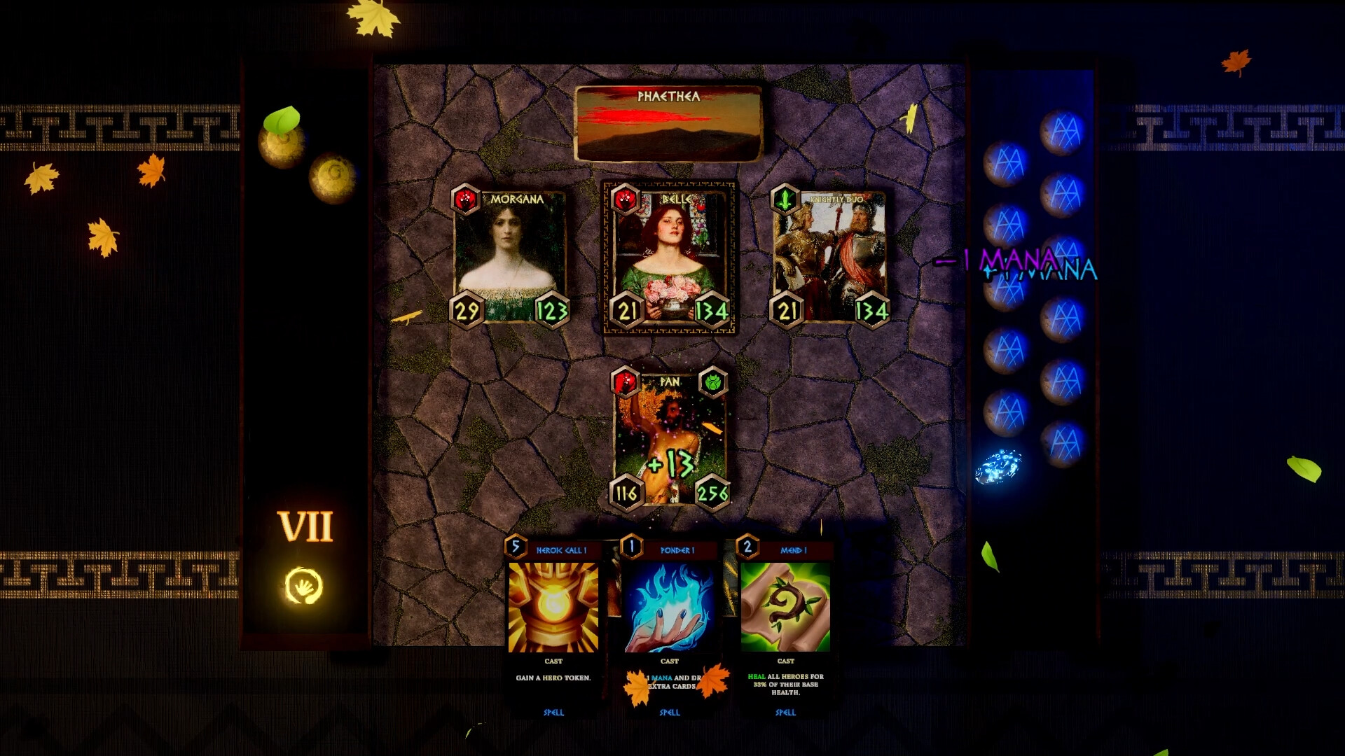 #7. Cards of Divinity (Steam) Podle: LEWBOW STUDIOS