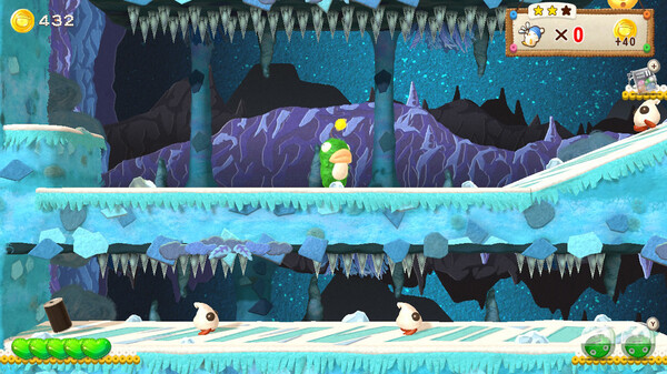 Screenshot z Ufouria: The Saga 2