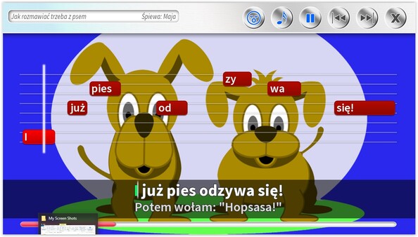 Zabawa Karaoke - Piosenki z baśni i bajek