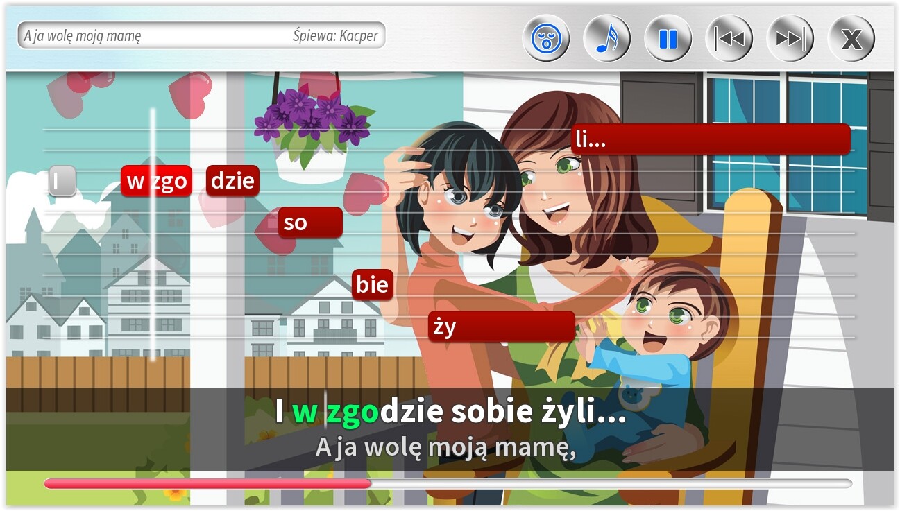 Zabawa Karaoke - Znane przeboje dla dzieci Featured Screenshot #1