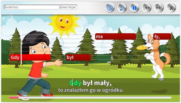 Zabawa Karaoke - Znane przeboje dla dzieci
