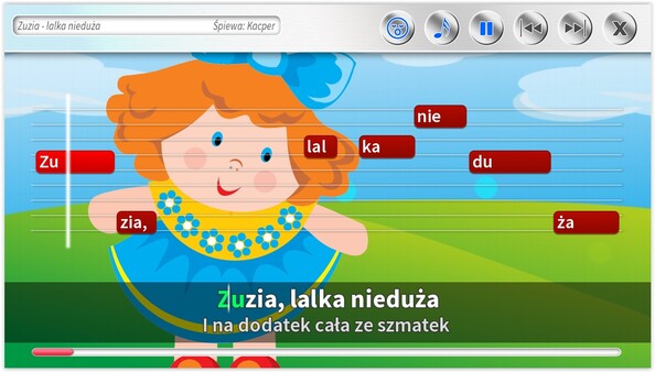 Zabawa Karaoke - Znane przeboje dla dzieci