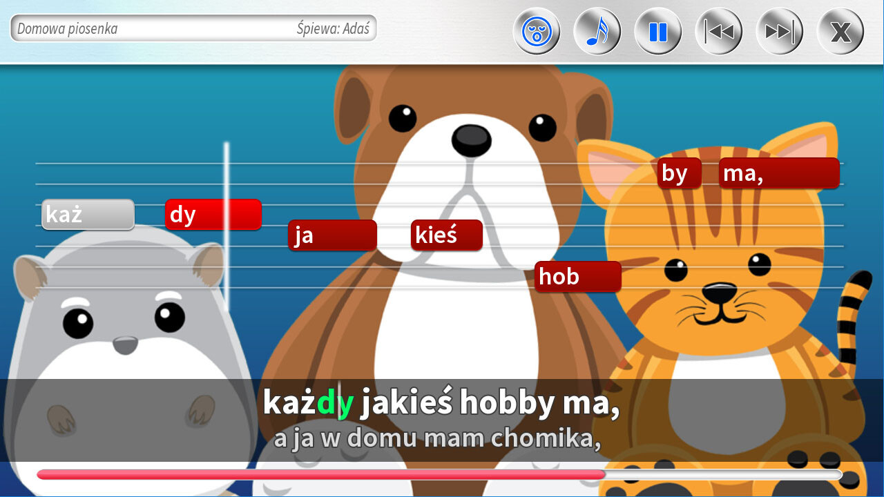 Zabawa Karaoke - Piosenki o psach i kotach Featured Screenshot #1