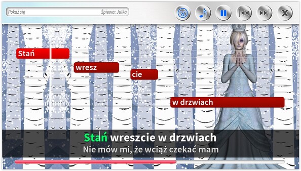 Zabawa Karaoke - Piosenki z filmów Kraina Lodu screenshot 7