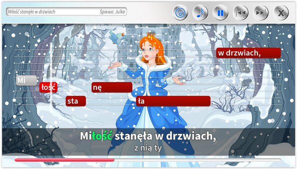 Zabawa Karaoke - Piosenki z filmów Kraina Lodu