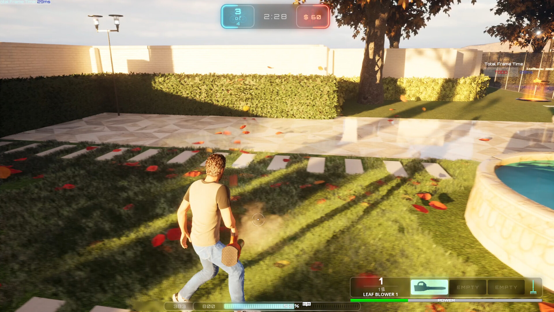 Leaf Blower Sim Demo Featured Screenshot #1