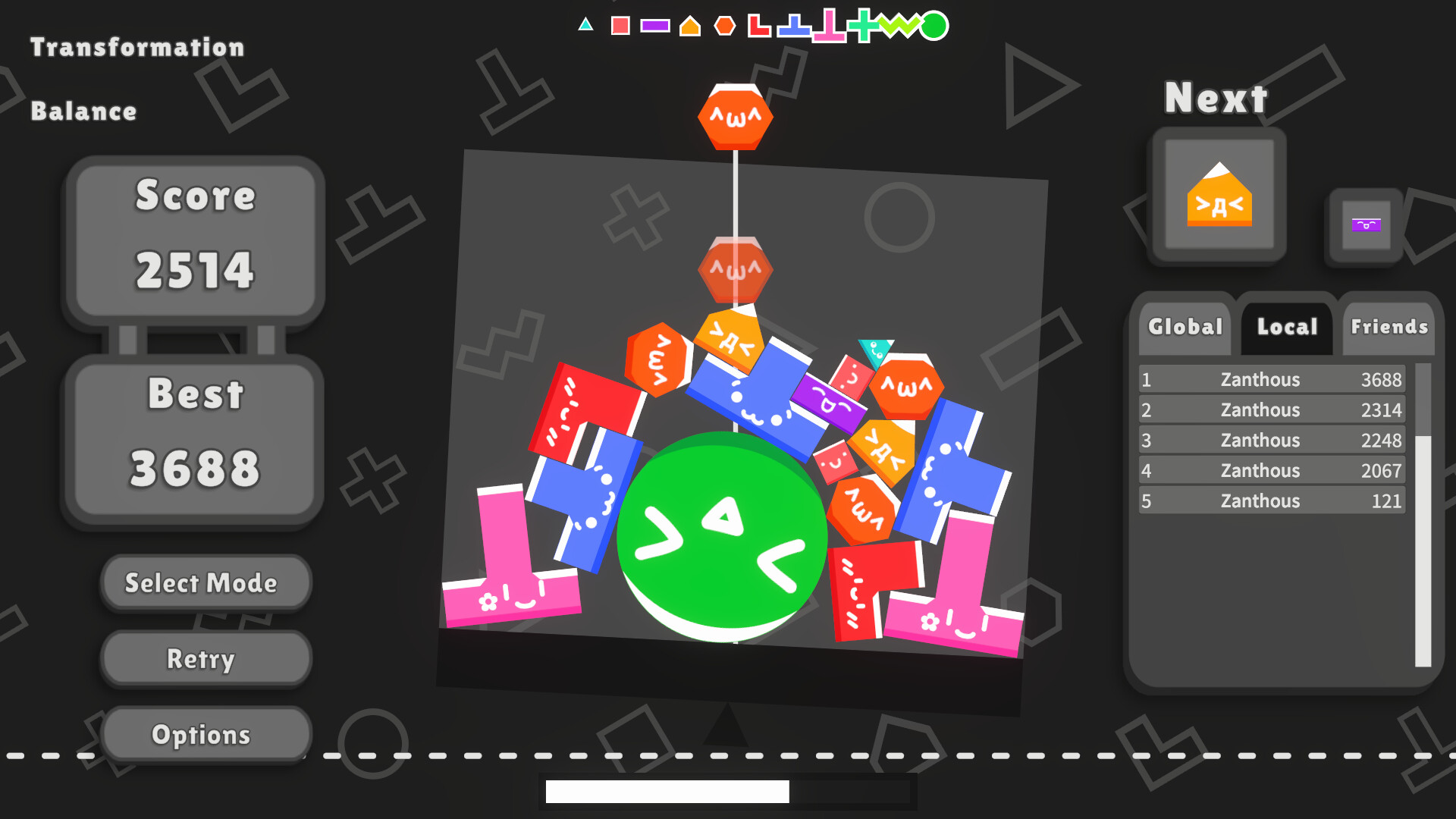 Suika Shapes screenshot 2