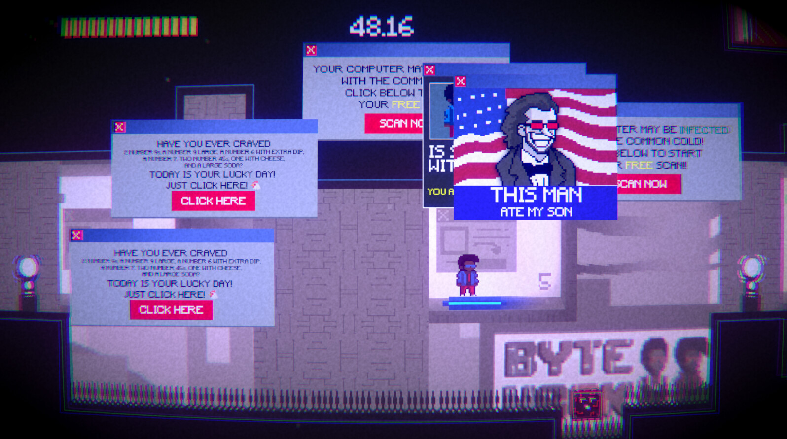 #1. Byte Hack (Steam) 由: Rabid Troll Studios LLC