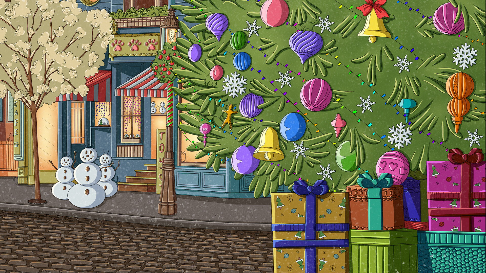 screenshot of 100 Christmas Cats 5