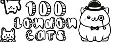 100 London Cats Banner