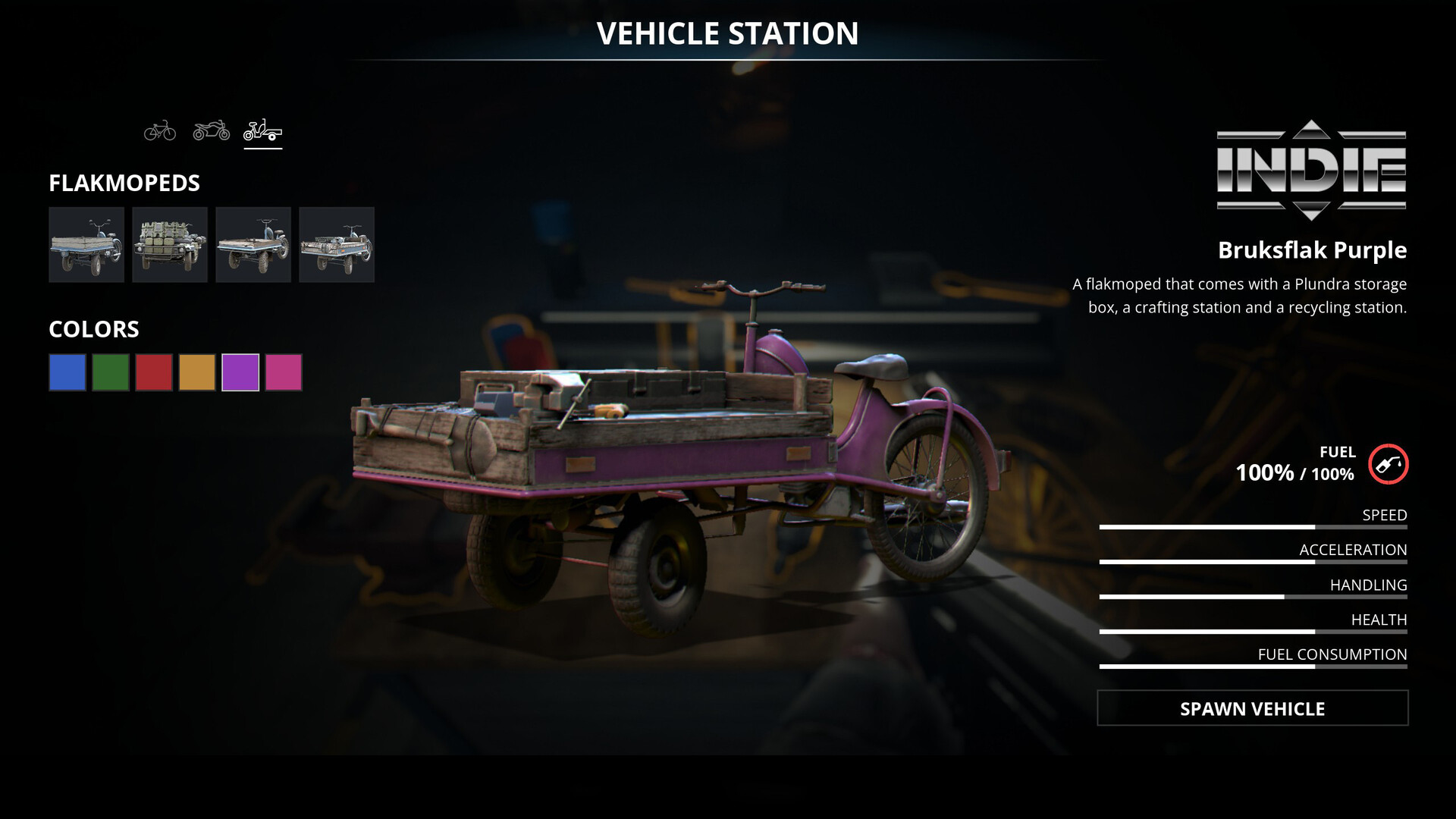 #8. Generation Zero® - Reinforced Flakmoped Pack (Steam) By: Avalanche Studios