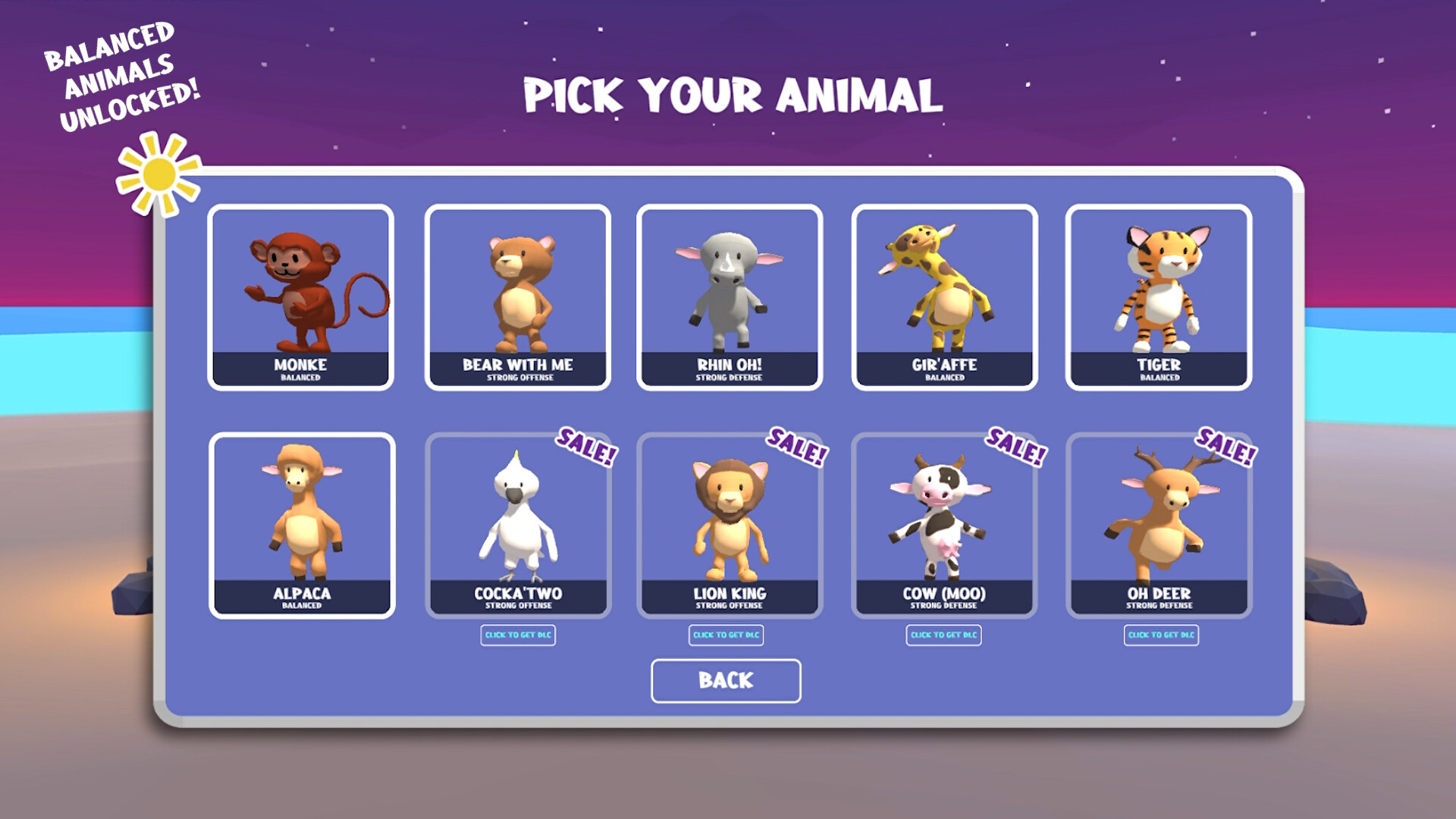 Banana Drama - Balanced Animals Pack Featured Screenshot #1