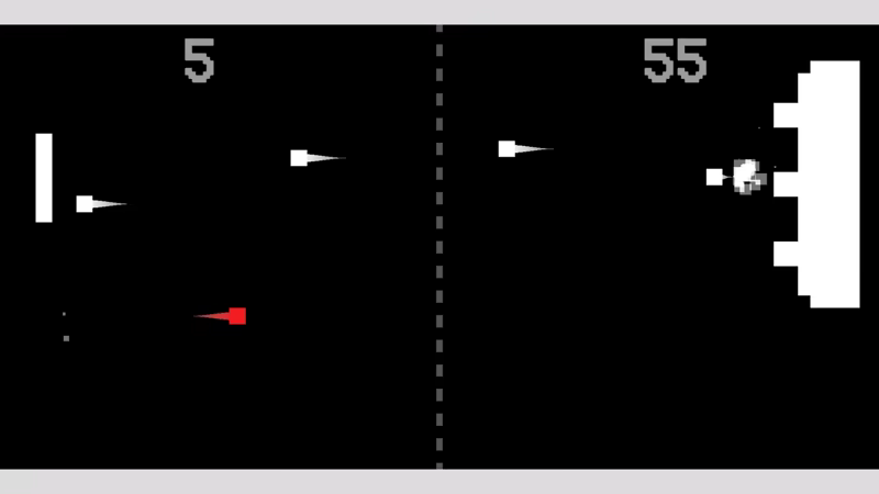 Strange Pong video 2