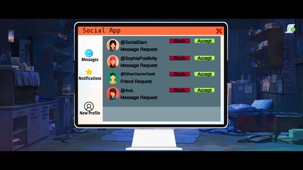 Screenshot z Cyber Story