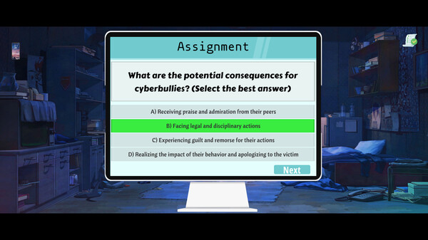 Screenshot z Cyber Story