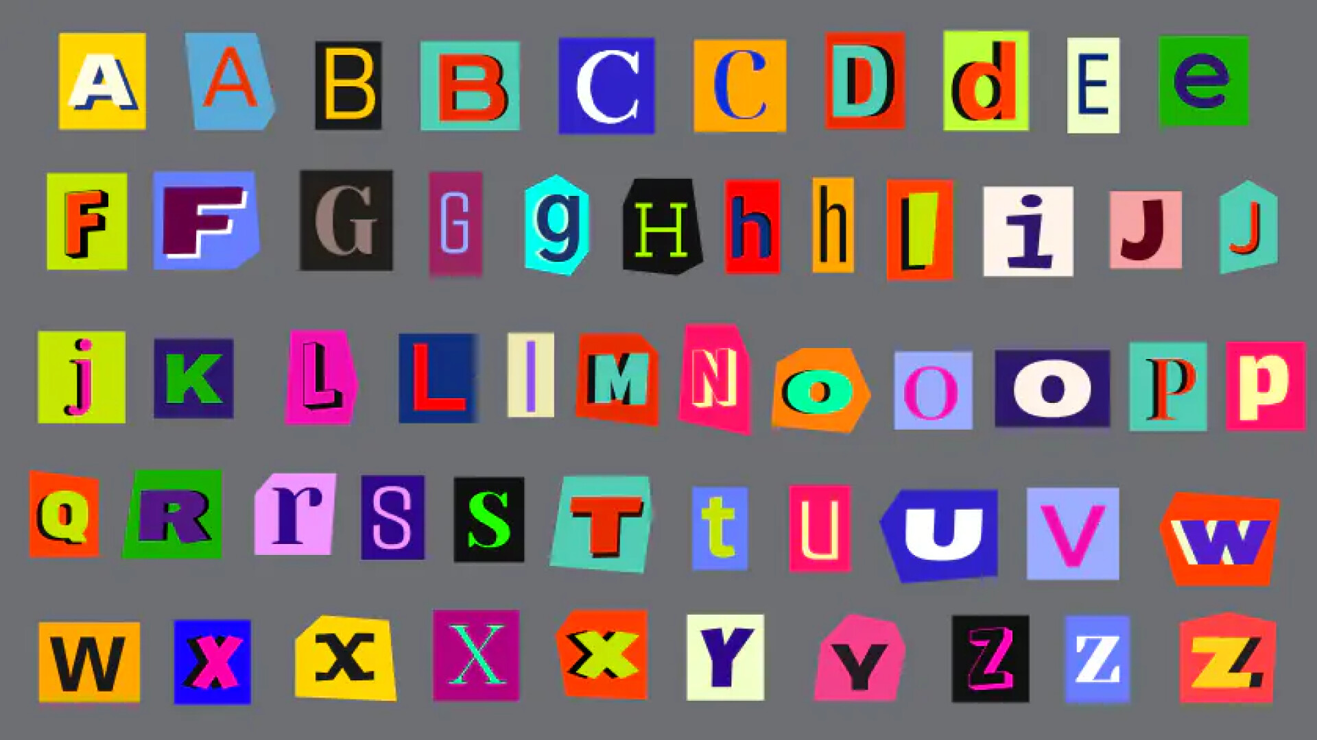 Movavi Video Editor 2024 - Cutout Alphabet Pack Featured Screenshot #1