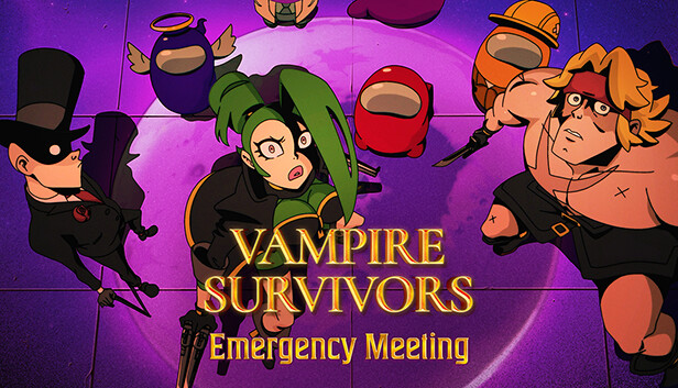 Poupa 20% em Vampire Survivors: Emergency Meeting no Steam