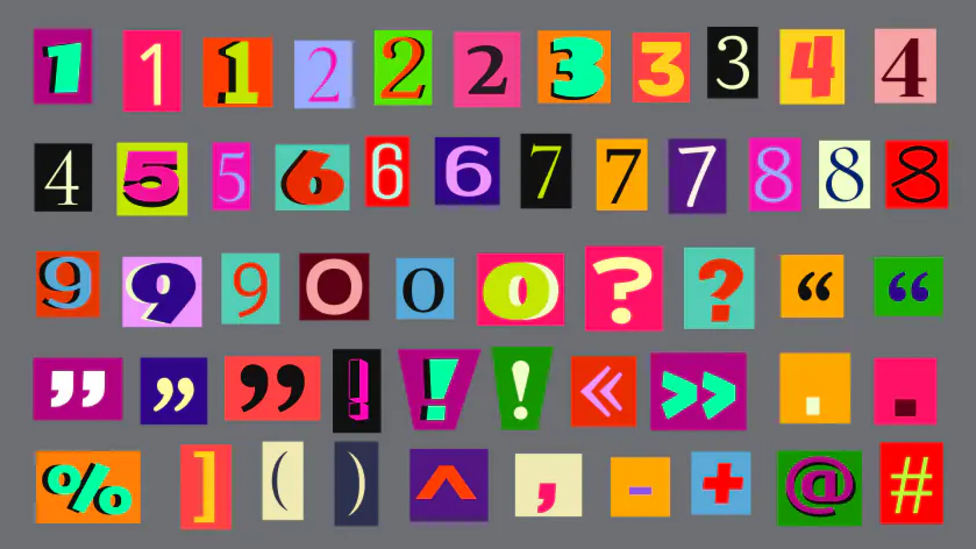 Movavi Video Suite 2024 - Cutout Alphabet Pack Featured Screenshot #1