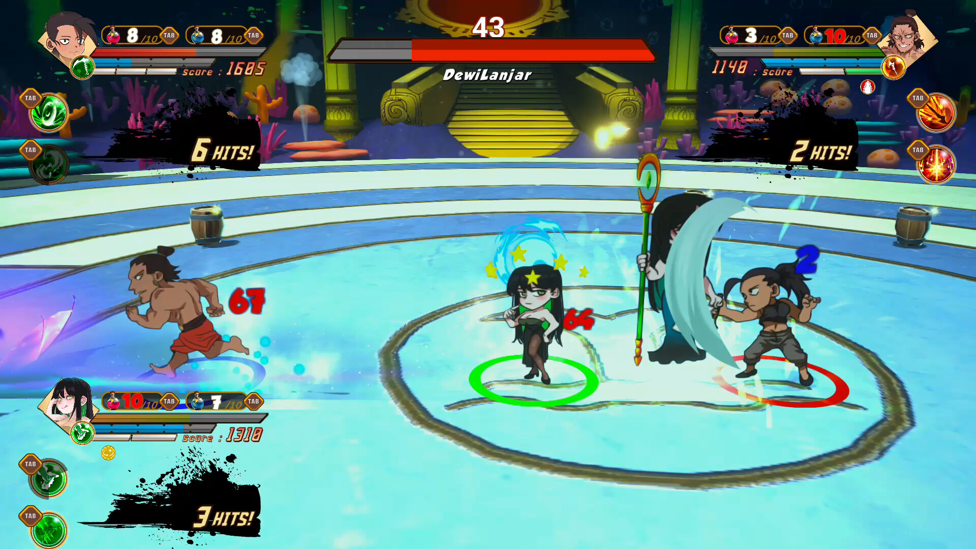 Unrivaled Heroes: 2.5D Brawler screenshot 4