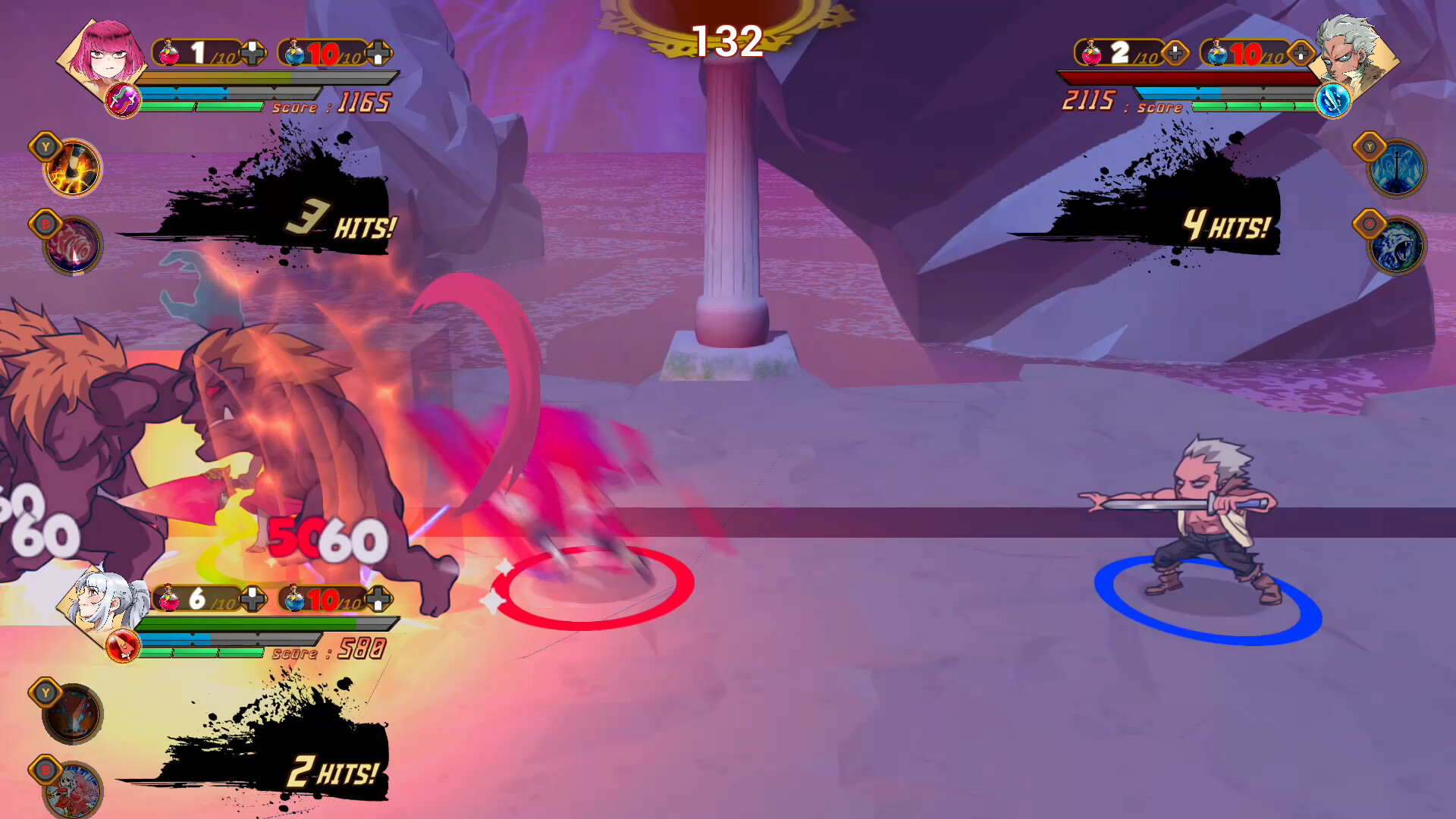 Unrivaled Heroes: 2.5D Brawler screenshot 5