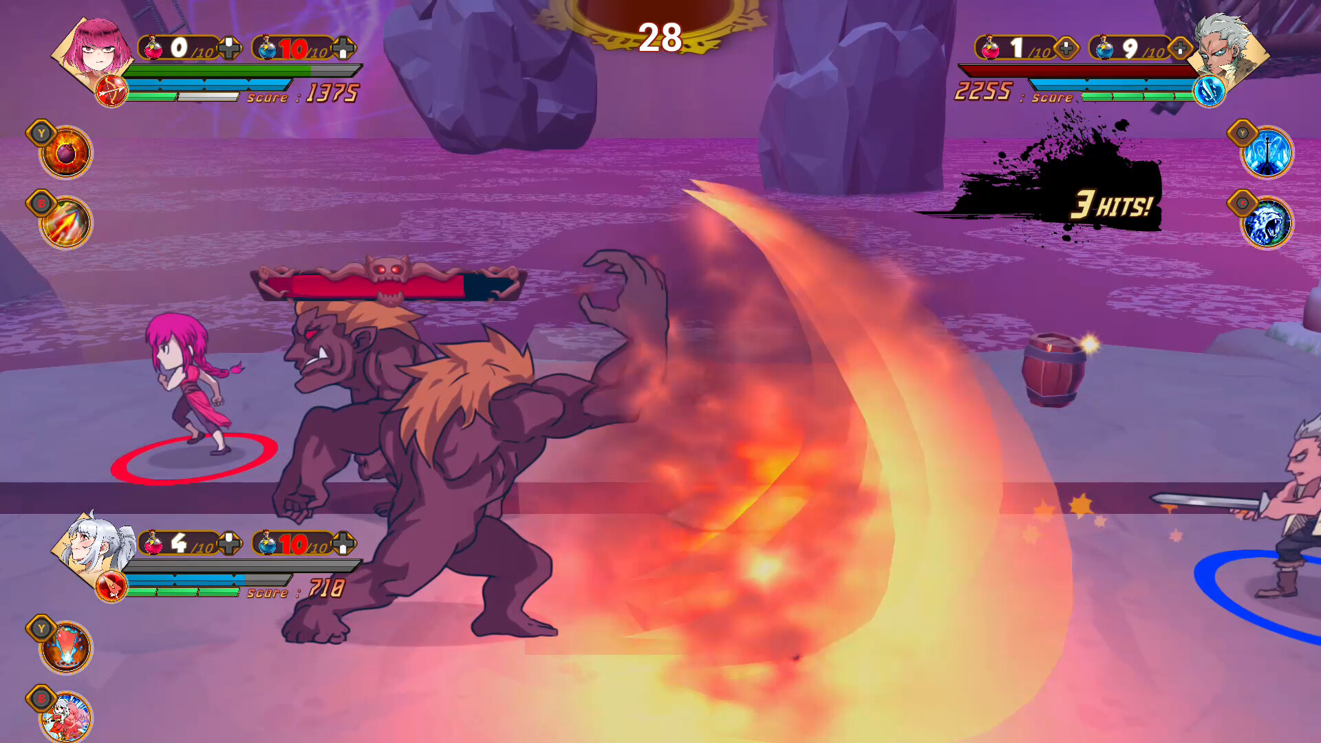 Unrivaled Heroes: 2.5D Brawler screenshot 6