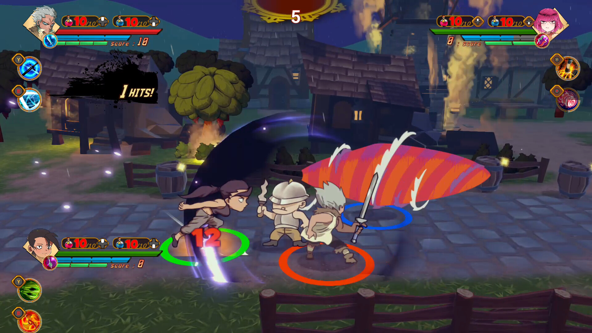 Unrivaled Heroes: 2.5D Brawler screenshot 10