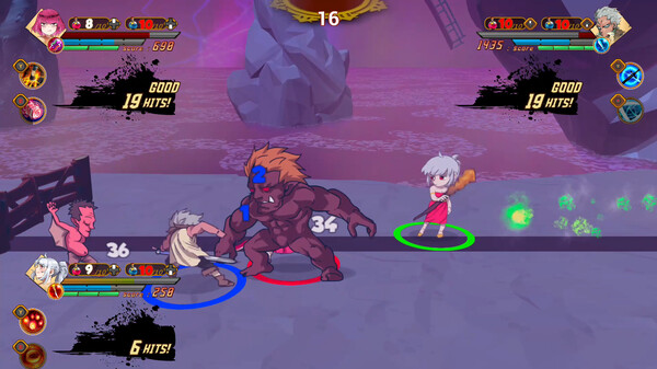 Unrivaled Heroes: 2.5D Brawler screenshot 3