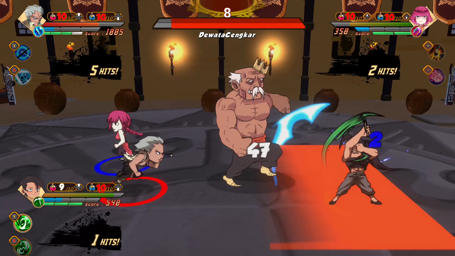 Unrivaled Heroes: 2.5D Brawler Featured Screenshot #1