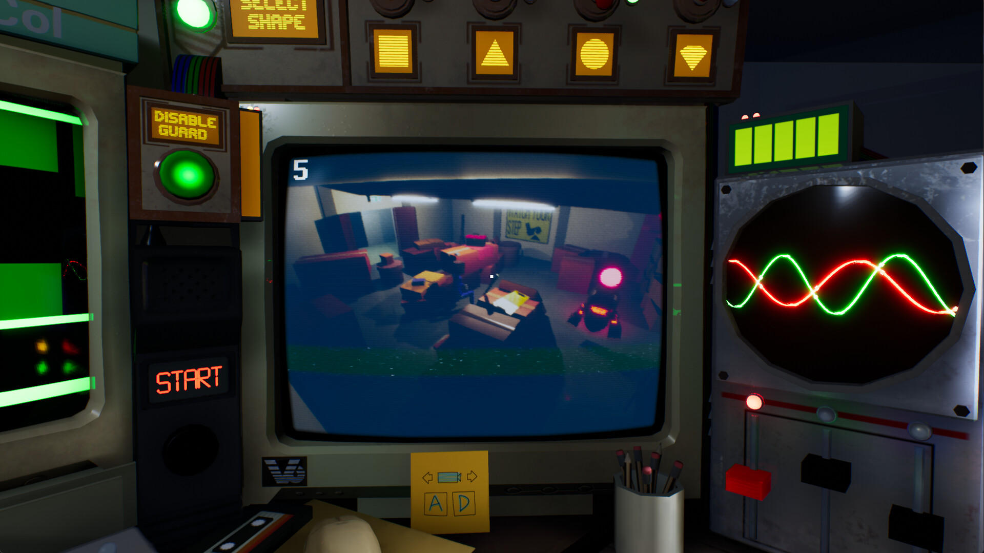 #5. System Override (Steam) 由: Version 6 Games