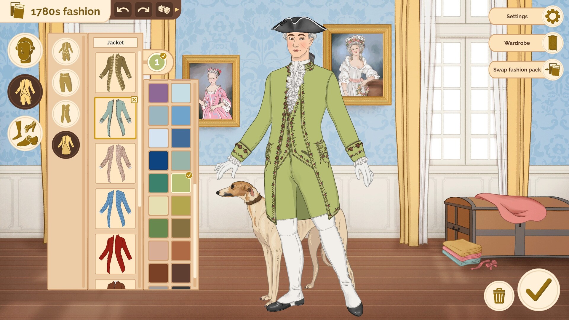 Historical Fashion Dress Up screenshot #7