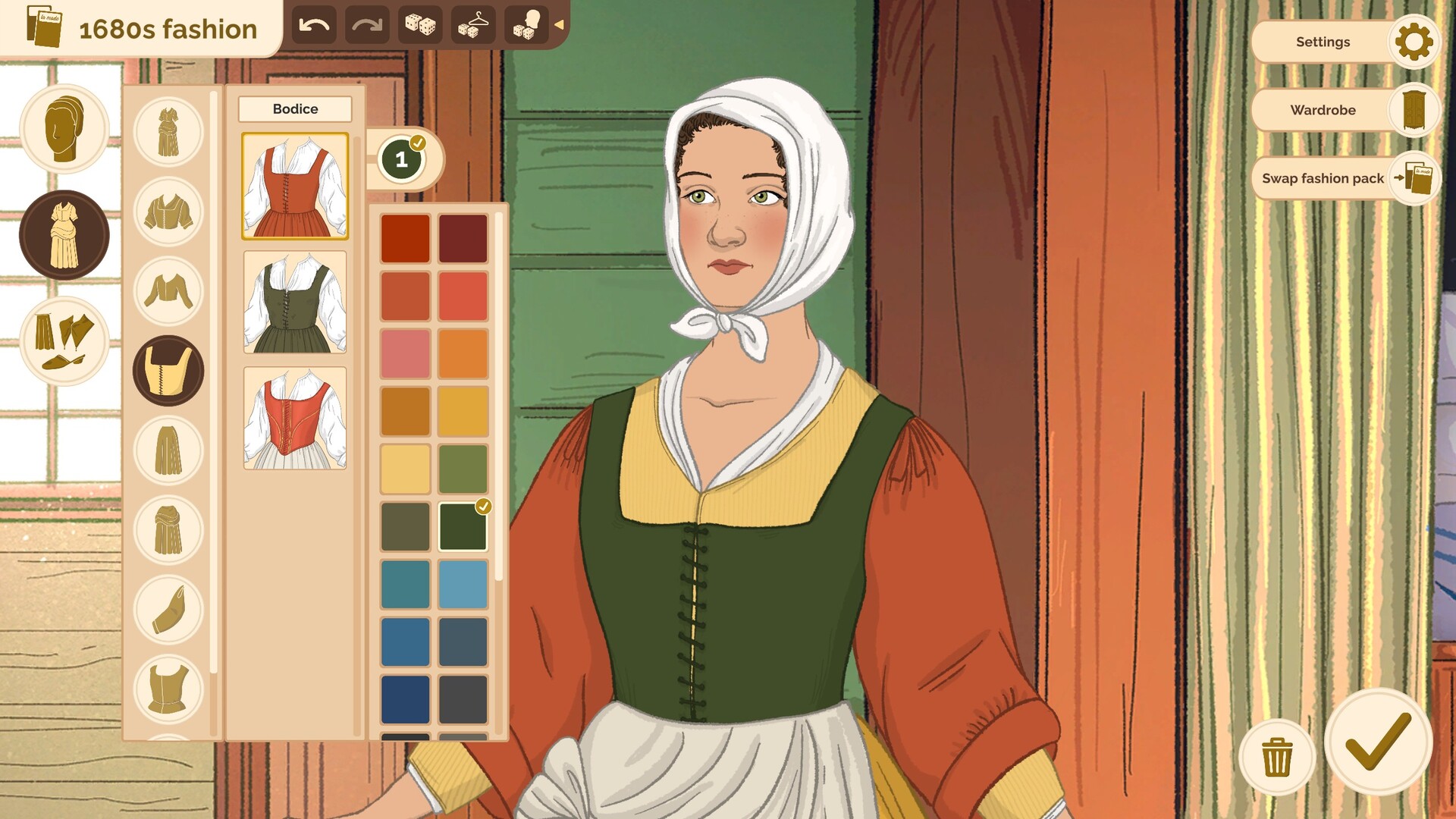 Historical Fashion Dress Up screenshot #6