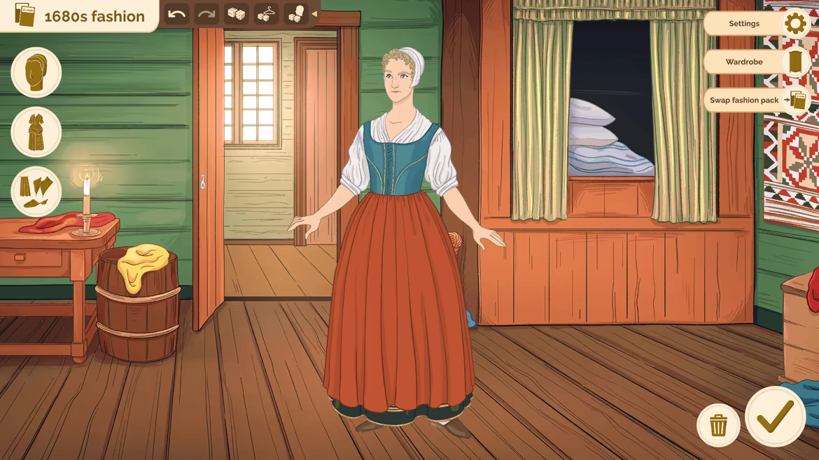 Historical Fashion Dress Up video 7
