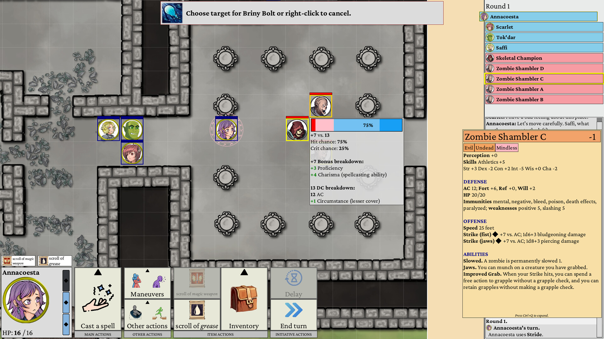 Dawnsbury Days screenshot 1