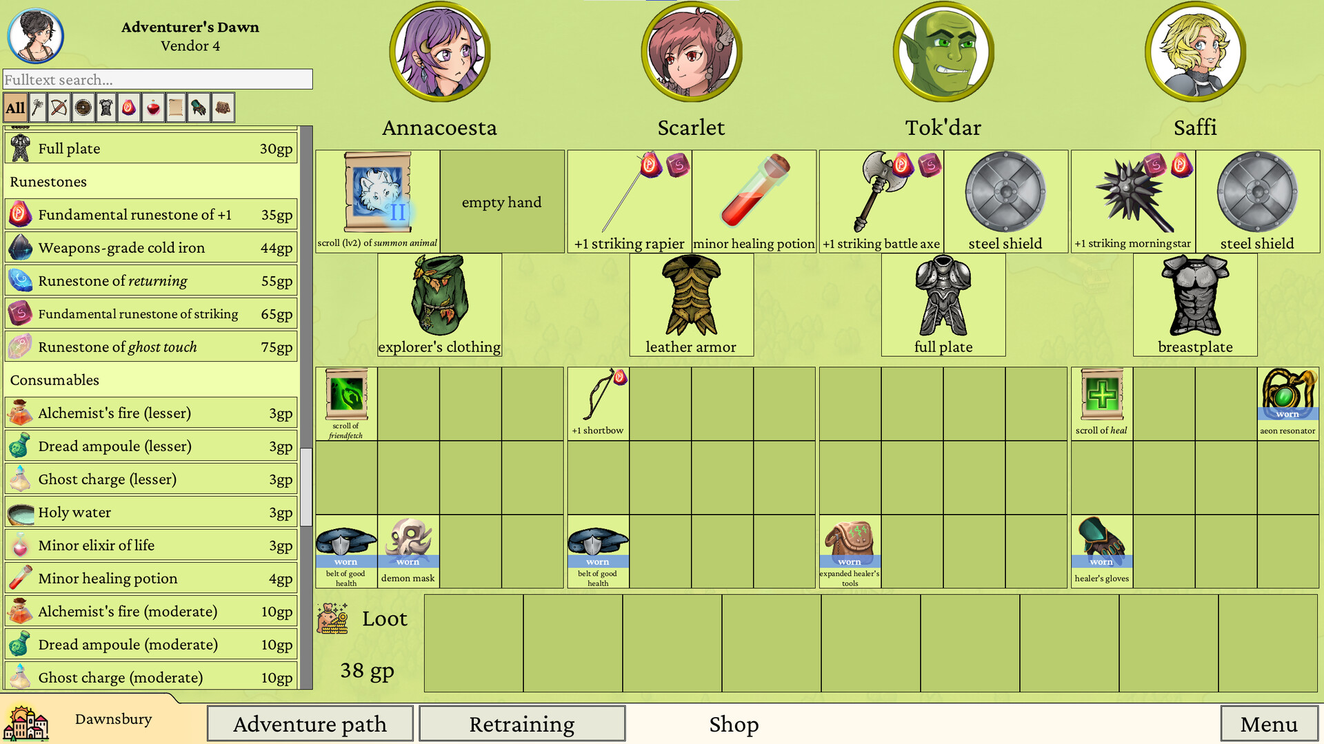 Dawnsbury Days screenshot 6