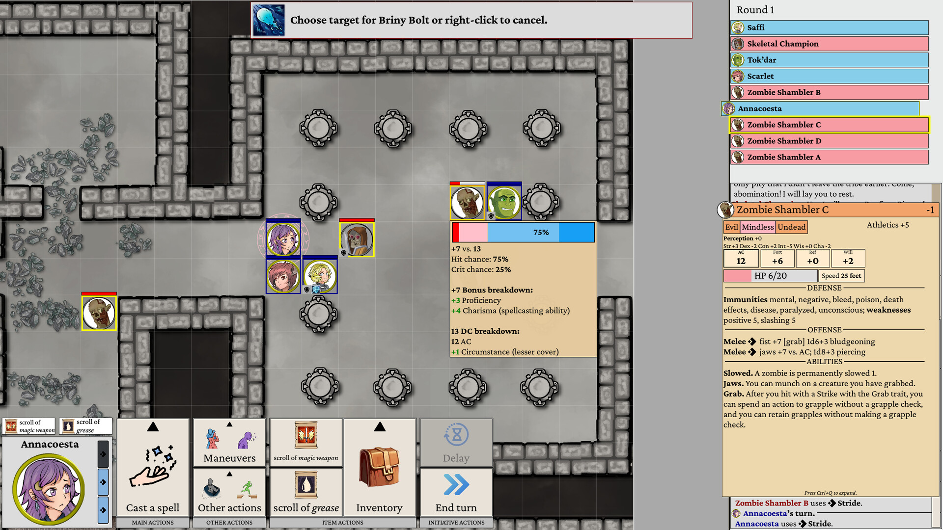 Dawnsbury Days screenshot 1