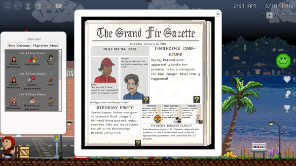 Mystery at Grand Fir Village - NeonSynth Album