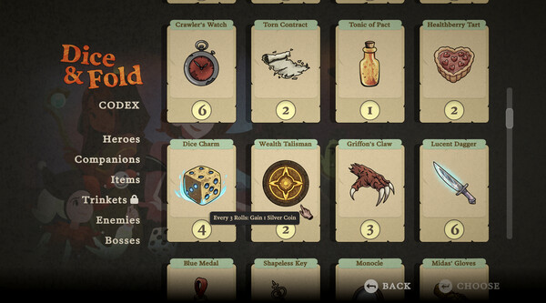 Screenshot z Dice & Fold