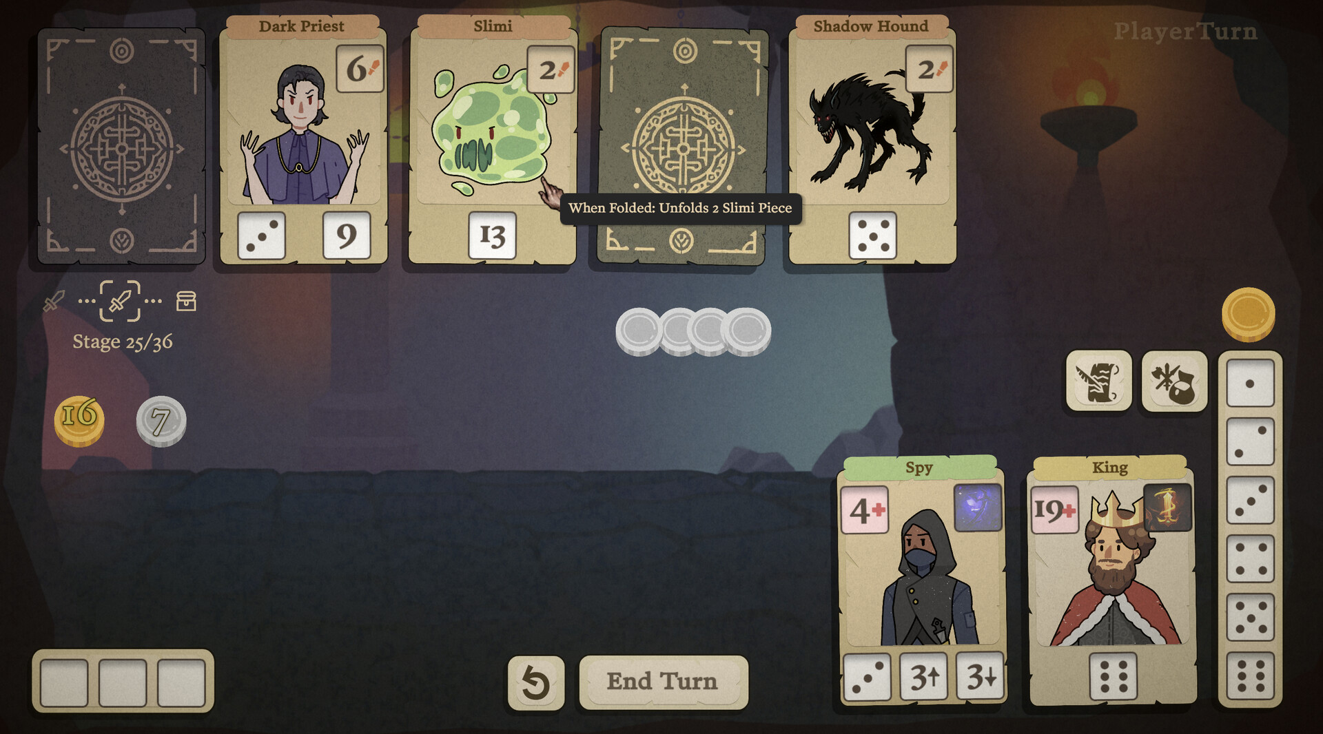 Dice & Fold screenshot #2